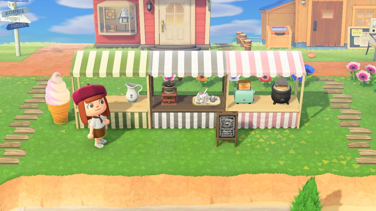 あつ森 屋台の作り方とレイアウトマイデザインとおすすめ家具 あつまれどうぶつの森- ゲームウィズ