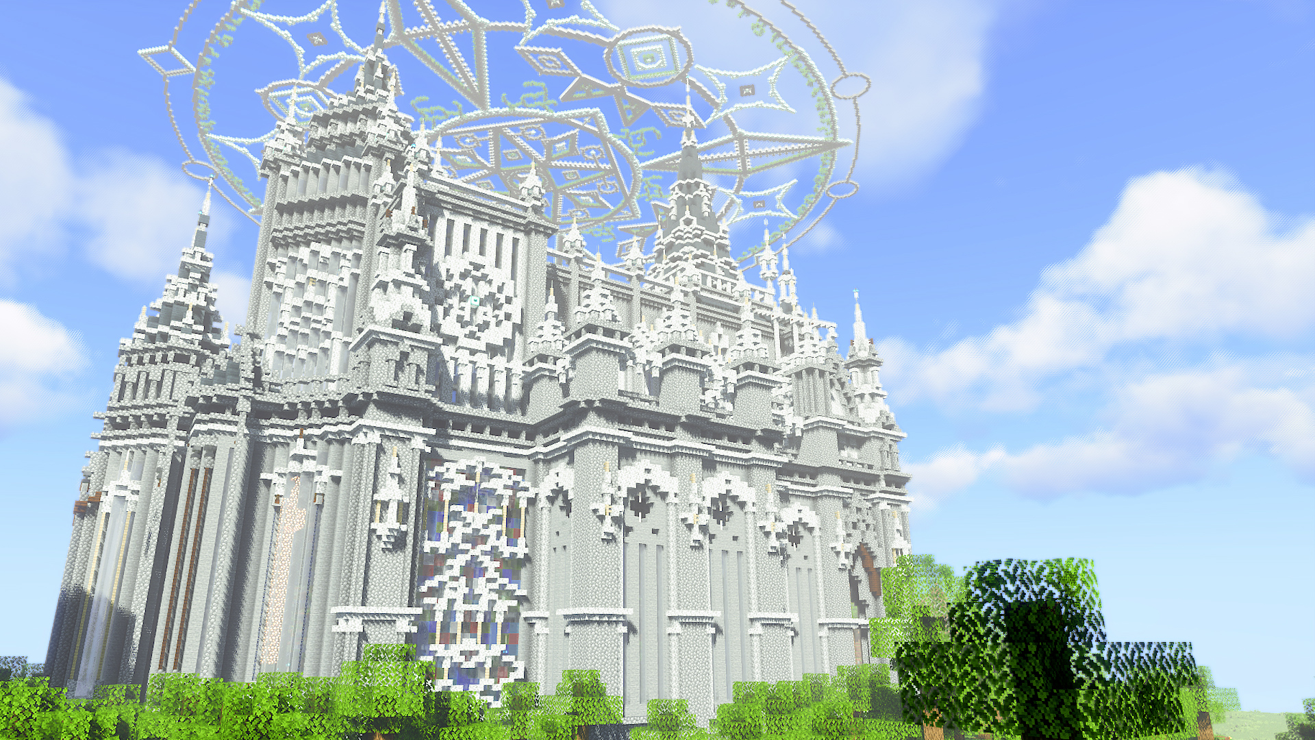 マインクラフト 砂岩で作る教会の作り方 Minecraft How