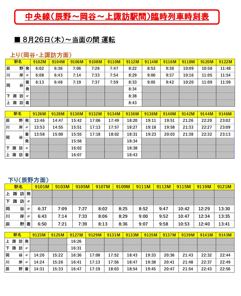 2008721-008 松本から辰野を経て岡谷まで