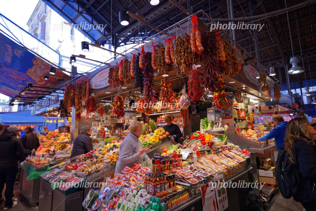 サンジョセップ市場 ボケリア市場 でのお土産情報、行き方、営業時間