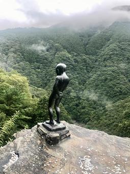 祖谷渓の小便小僧 徳島県三好市ひとり旅ブログ日本国内「再」発見