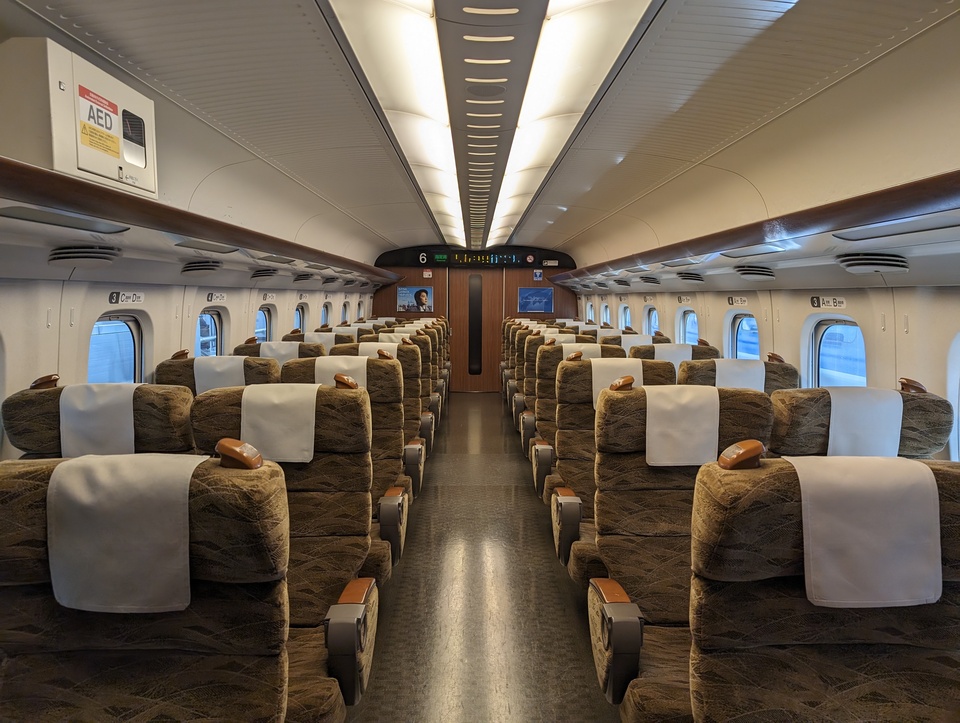 山陽新幹線 新神戸～広島 のぞみ・みずほ・さくら自由席 乗車券つき