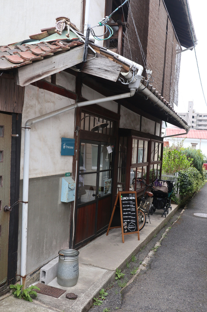 cafe Trecasa カフェ トレカサ東広島西条酒蔵通りの隠れ家古民家カフェ