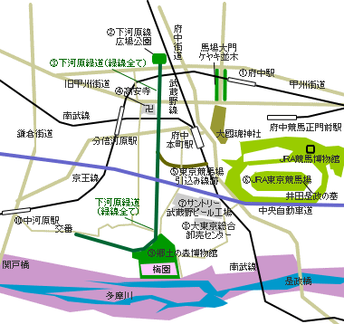 府中市 下河原緑道の一部で改修工事が開始、通行できなくなっています。9月下旬には再び解放されるようです号外NET 東京都府中市