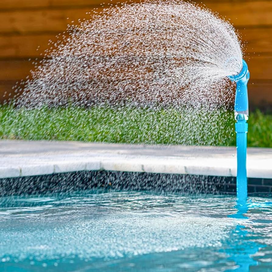 プールスティック噴水お家遊び水遊び簡単あそび親子時間自宅保育 - YouTube