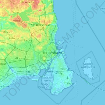 コペンハーゲンの地図、完成です♪ : Point de X