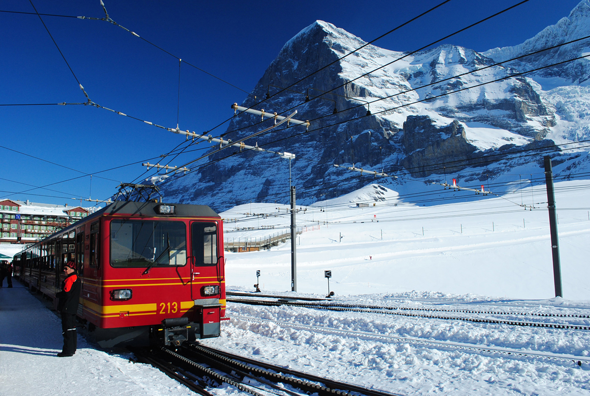 スイス鉄道の旅アルプス登山鉄道