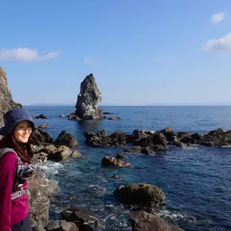 沼島 上立神岩🪨』 今朝、インスタライブで