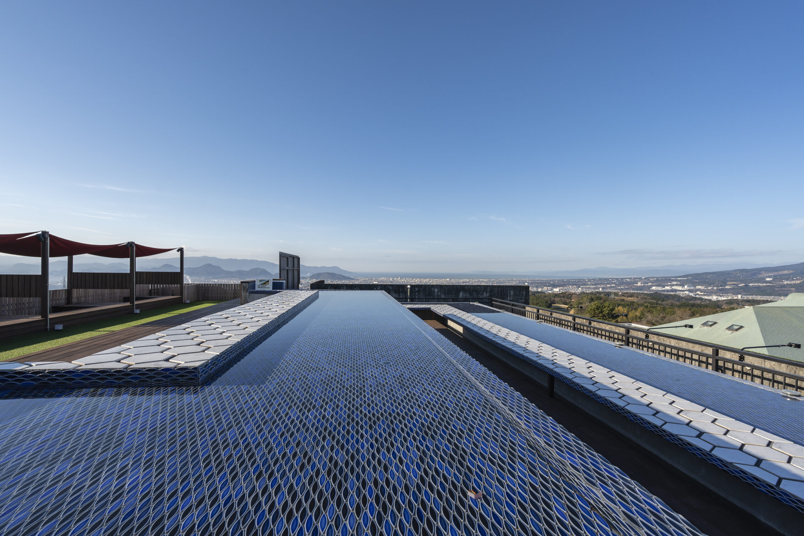 ゆうだい温泉 三島 の口コミ情報「お風呂から富士山見える！！天空足湯