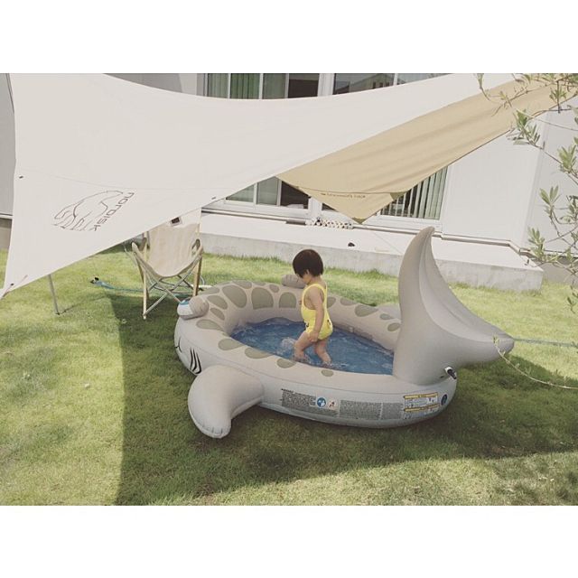 テント プール UVカット