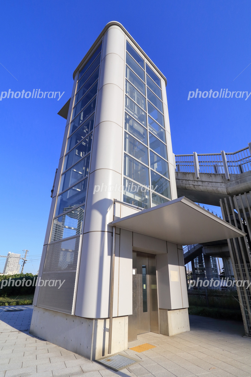 豊橋のエレベーター付き横断歩道橋♪オレンジパパの ☆おれんち・タイム☆