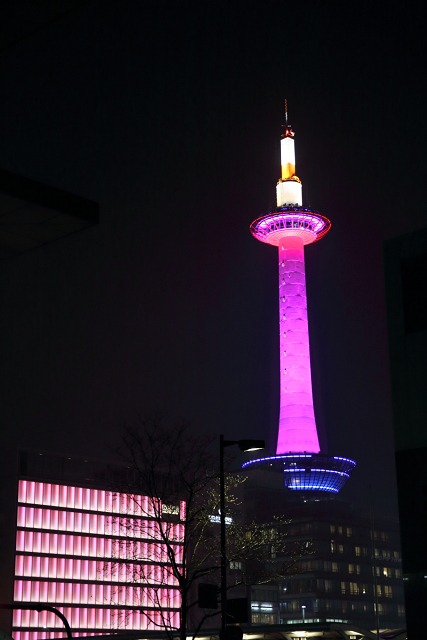 京都駅ビル 光のファンタジーライトアップ イベント京都奈良.jp