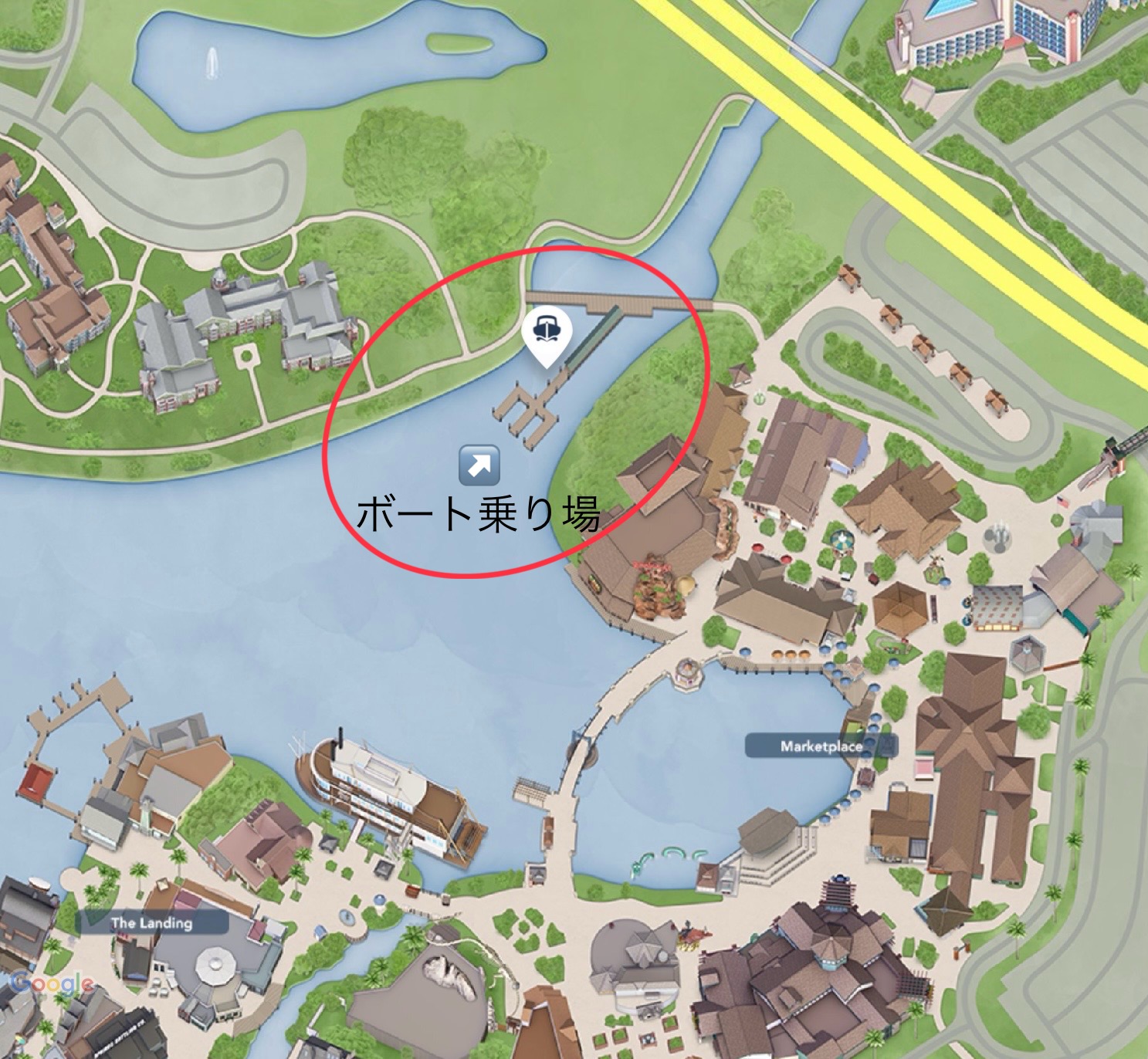 ディズニーワールド ディズニー フロアマップガイド