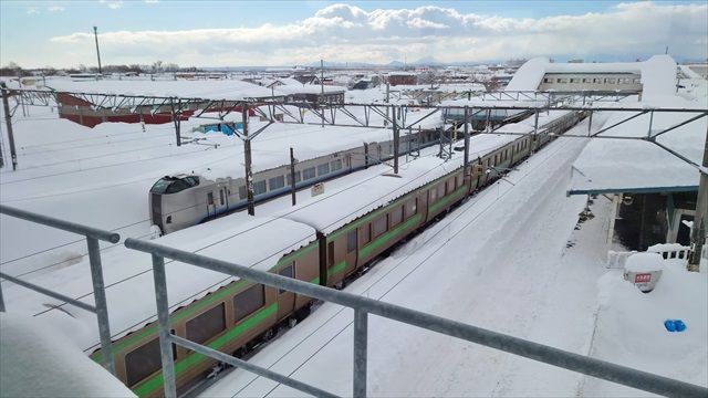ＪＲ岩見沢駅 H21年3月
