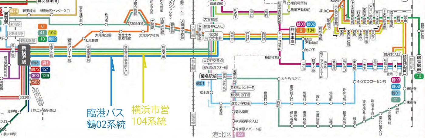 川崎鶴見臨港バス 路線