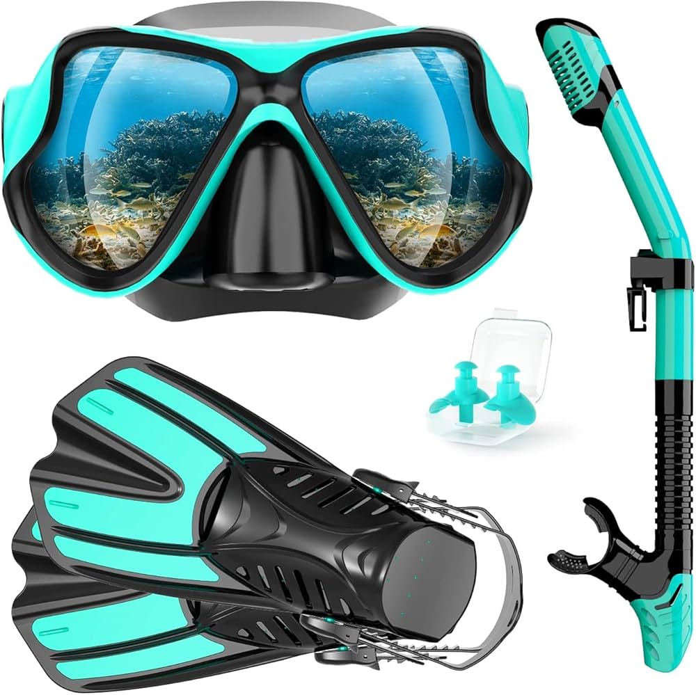 mic21ダイビングショップPRODIVEポータブルスノーケリングセット Portable Snorkeling
