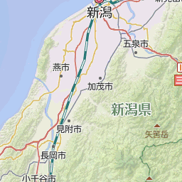 越後赤塚から吉田 新潟県 への移動手段ごとのルート検索 - NAVITIME
