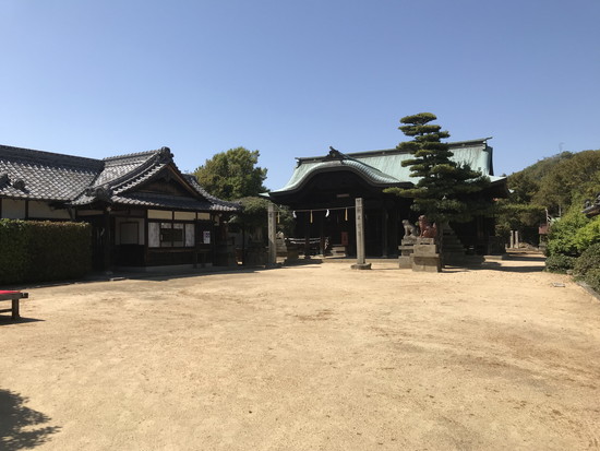 下津井祇園神社旧下津井古城、瀬戸大橋や港を一望できるパワースポット 倉敷市下津井岡山スタイル