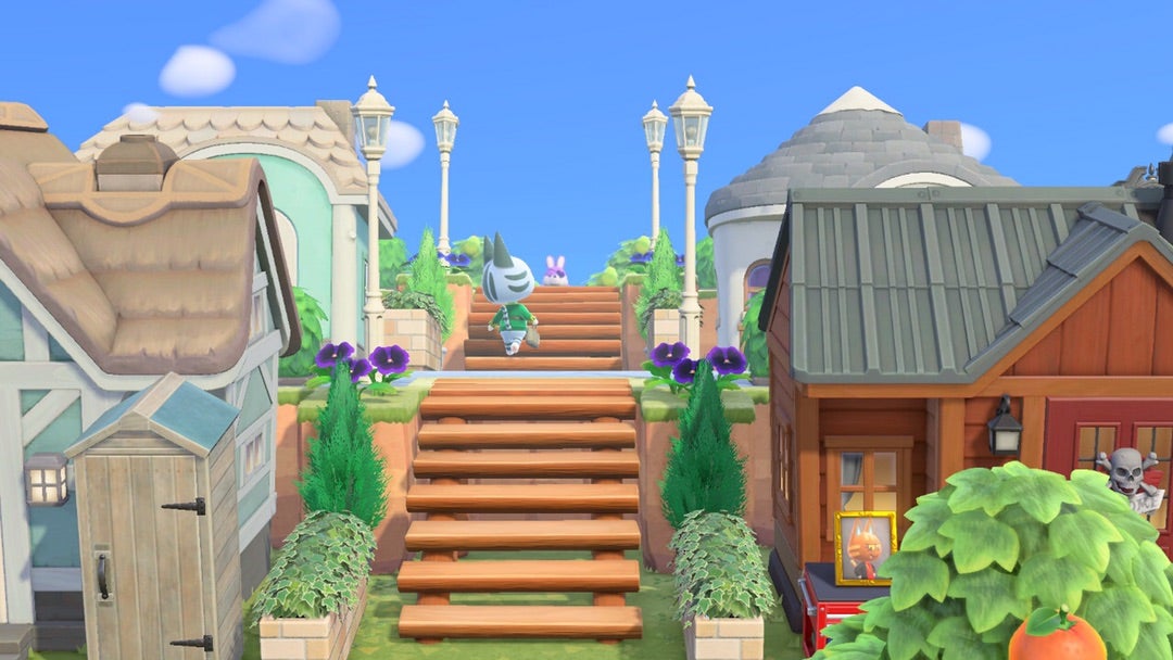 先日配布したマイデザインを使用して斜め道の住宅街を作りました🌳 新しい動画を上げたので良かったら観てください☺️ .