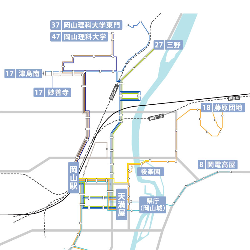 12 岡山市内バスネタ収集歩き② :