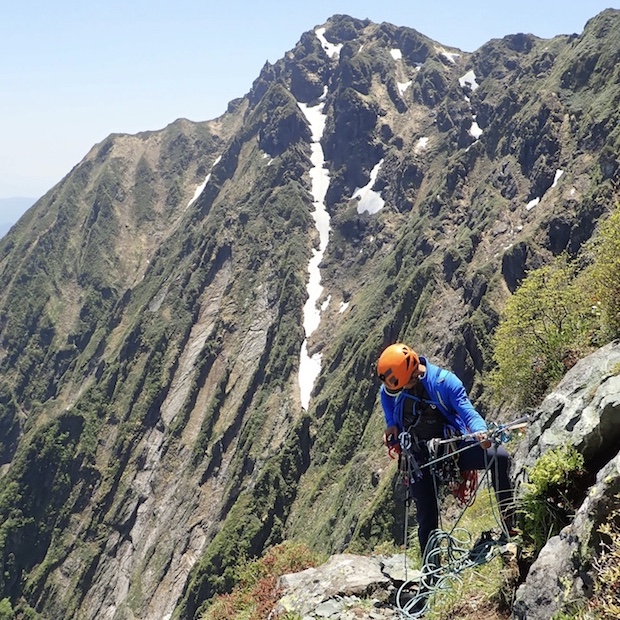 谷川岳 一ノ倉沢 中央カンテ