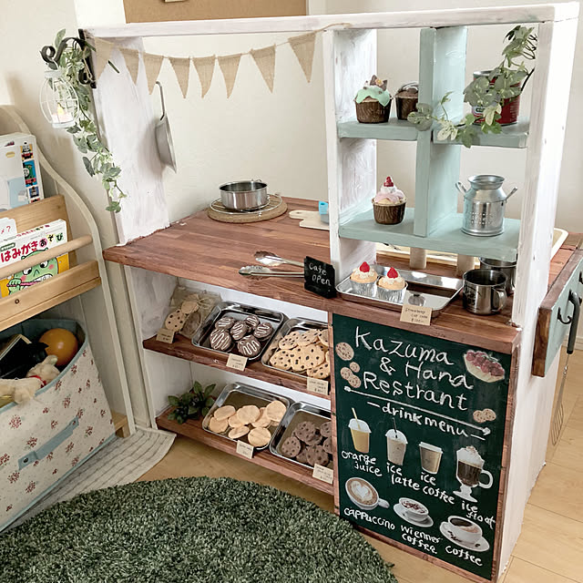 手作りおもちゃ カフェごっこ☕️ ⁑