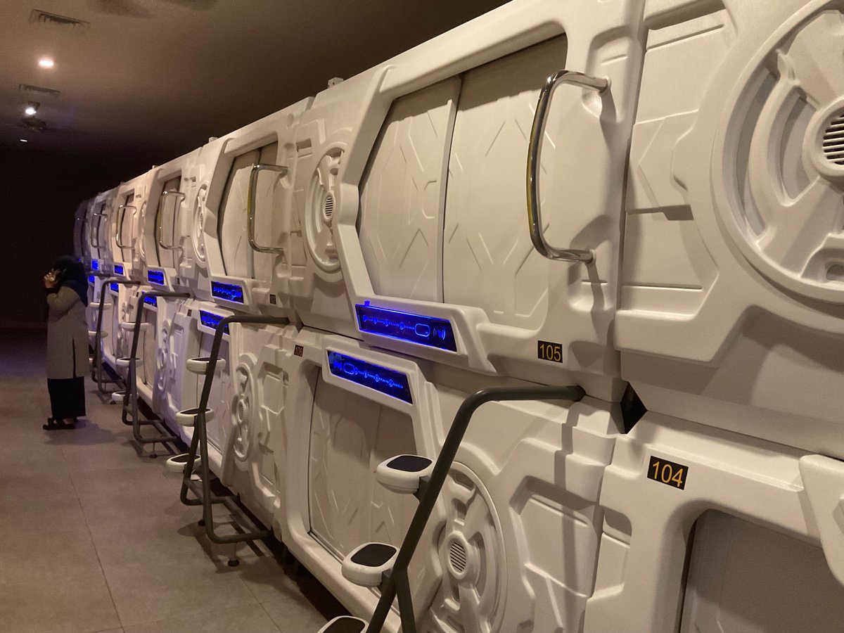 進化著しいカプセルホテル！広い、快適、スタイリッシュウォーカープラス