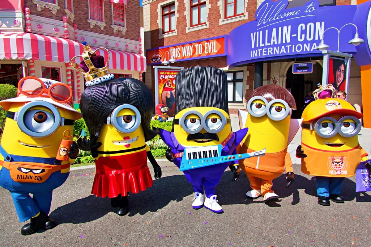 ミニオンが“やっちまった！”あのハチャメチャ体験がもっと広がるエリア拡張する『ミニオン・パーク』を報道陣に初披露開業前日プレスプレビュー＆セレモニー開催合同会社ユー・エス・ジェイのプレスリリース