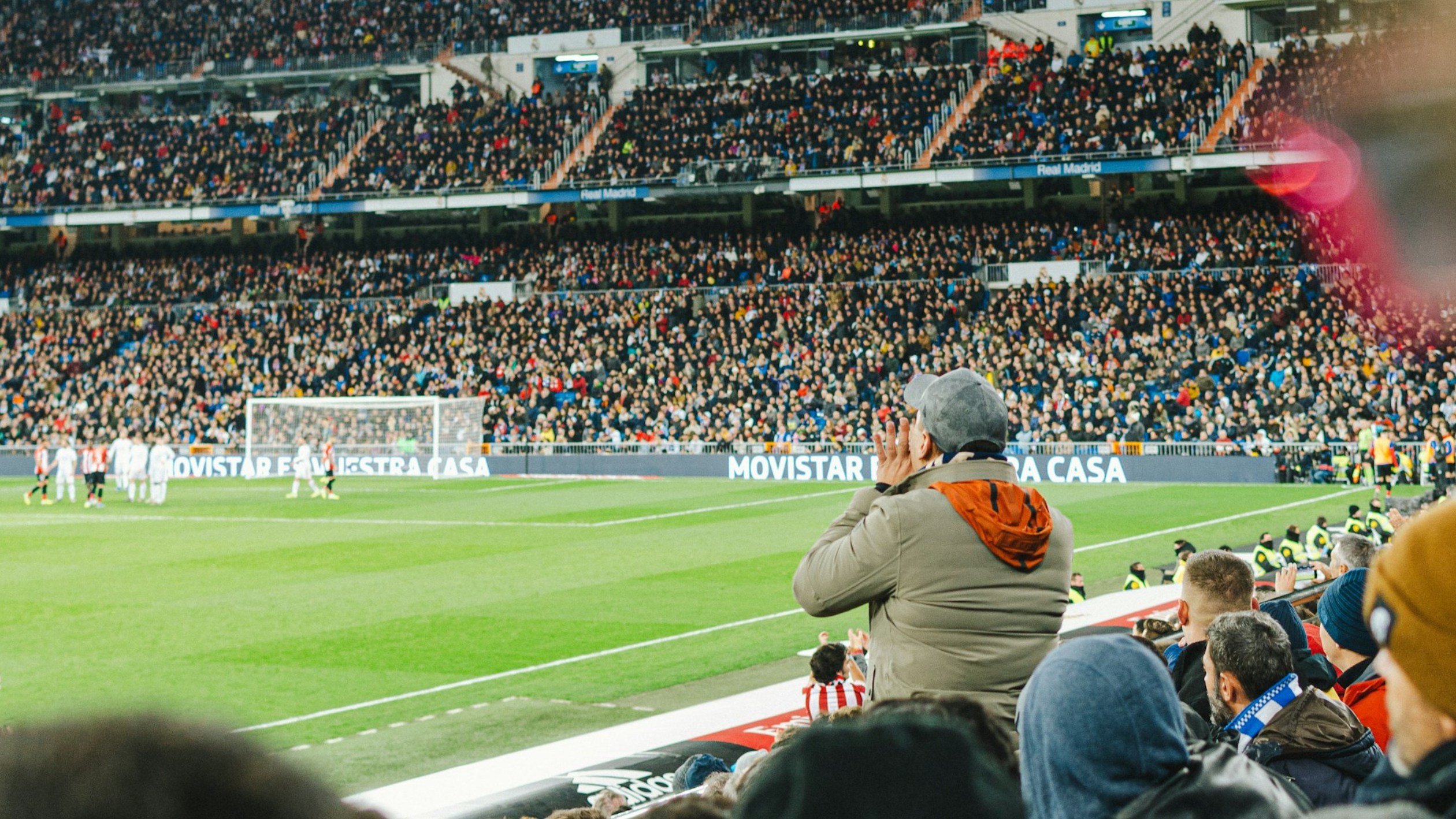 サンティアゴ・ベルナベウスタジアム ゴールネット UCL 21 22