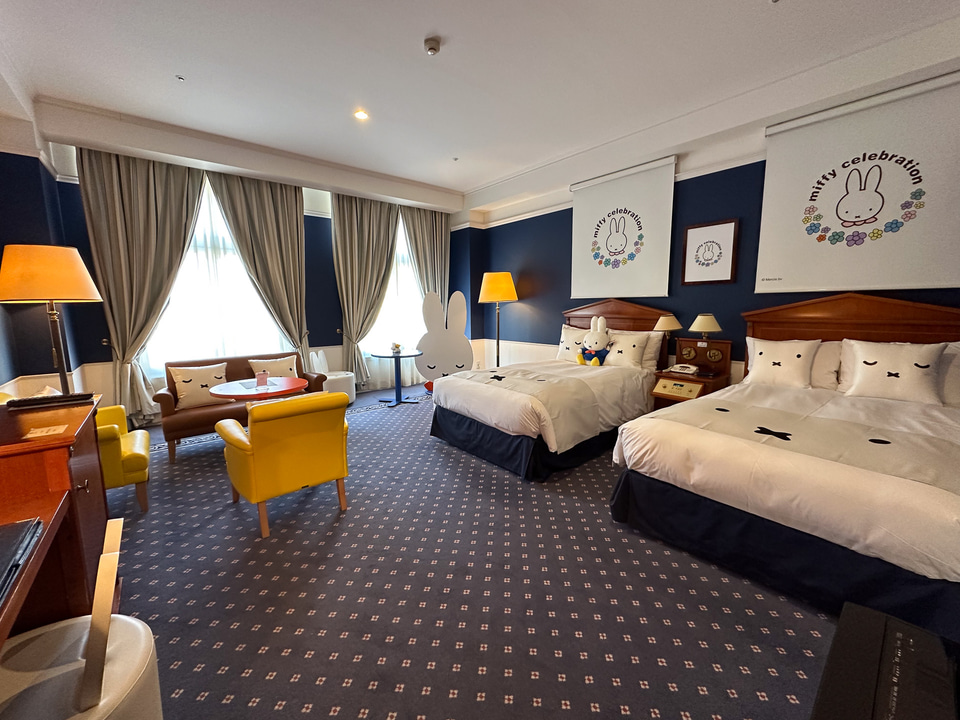 📍ハウステンボス ホテルアムステルダム 🐰ミッフィールーム 🛏️