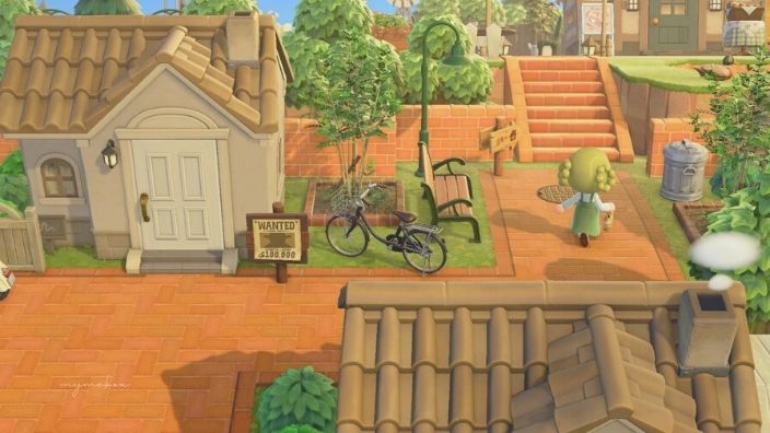 あつ森 小さな街のパン屋さん作り作り方解説＆マイデザイン配布 おしりん-