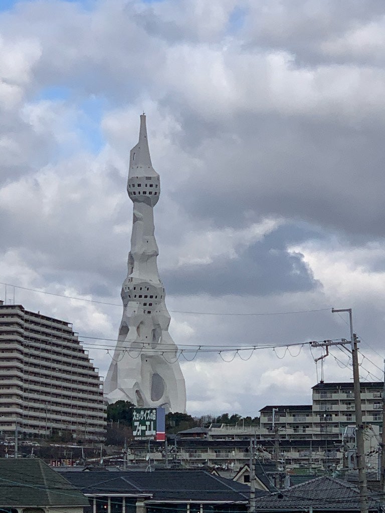 あべのハルカス平地から山の展望