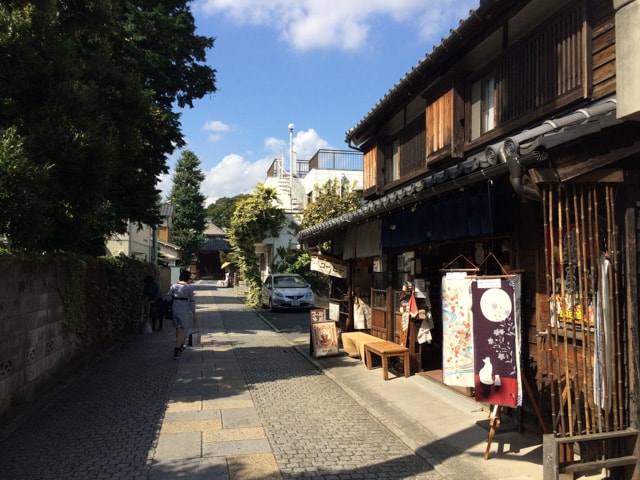 川越一番街商店街蔵造りの町並み