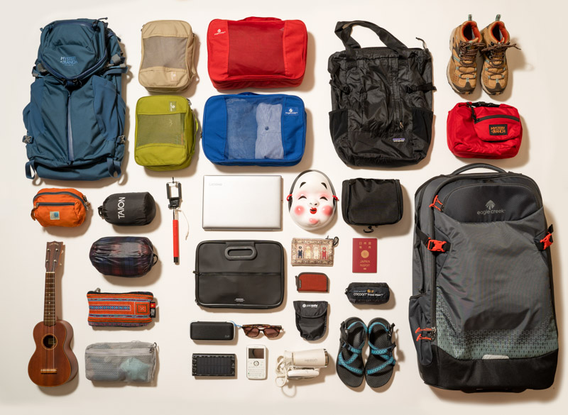 パッキングの中身について ヨーロッパバックパック旅3ヶ月冬 ①Tsubasa