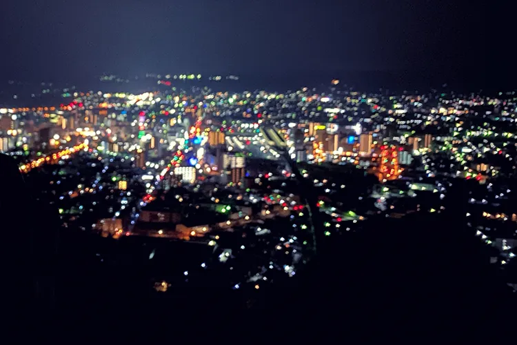 南向台の夜景福島県福島市-こよなく夜景を愛する人へ