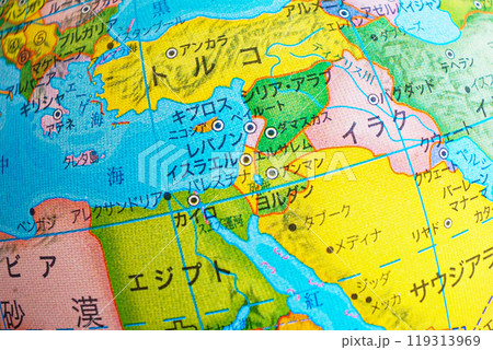 バグダッド市の地図, イラク ストックベクター