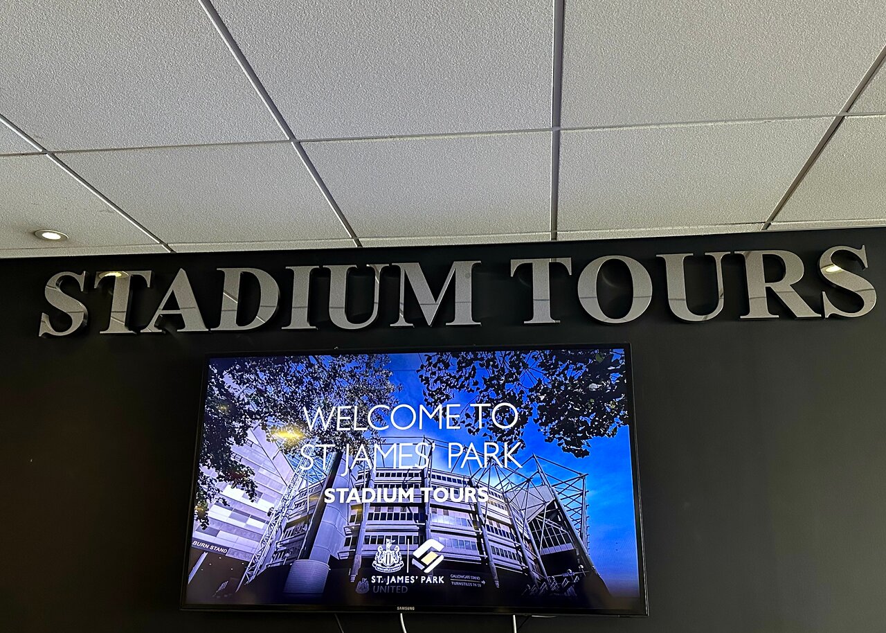 2025 ニューカッスル・ユナイテッドFCスタジアムツアー、提供元：St James' Parkニューカッスル・アポン・タイン, イングランド-
