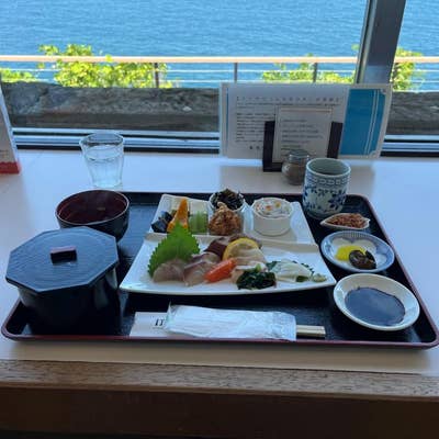 ぶらりOK灯台ビュッフェのイカめし定食福間館 島根県美保関