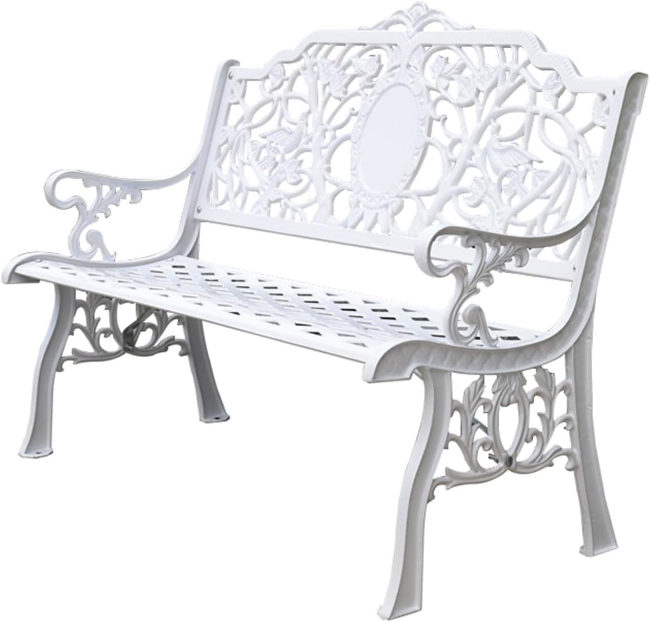 屋外パークチェア、完全鋳造アルミニウム屋外ベンチ、庭、中庭、裏庭用の背もたれ付き金属製レジャーベンチSize : 180CMベンチ屋外レジャー ベンチ鋳造アルミニウム公園ベンチヨーロッパのレトロスタイル中庭バルコニー金属アルミニウム合金ベンチ屋外ガーデンベン