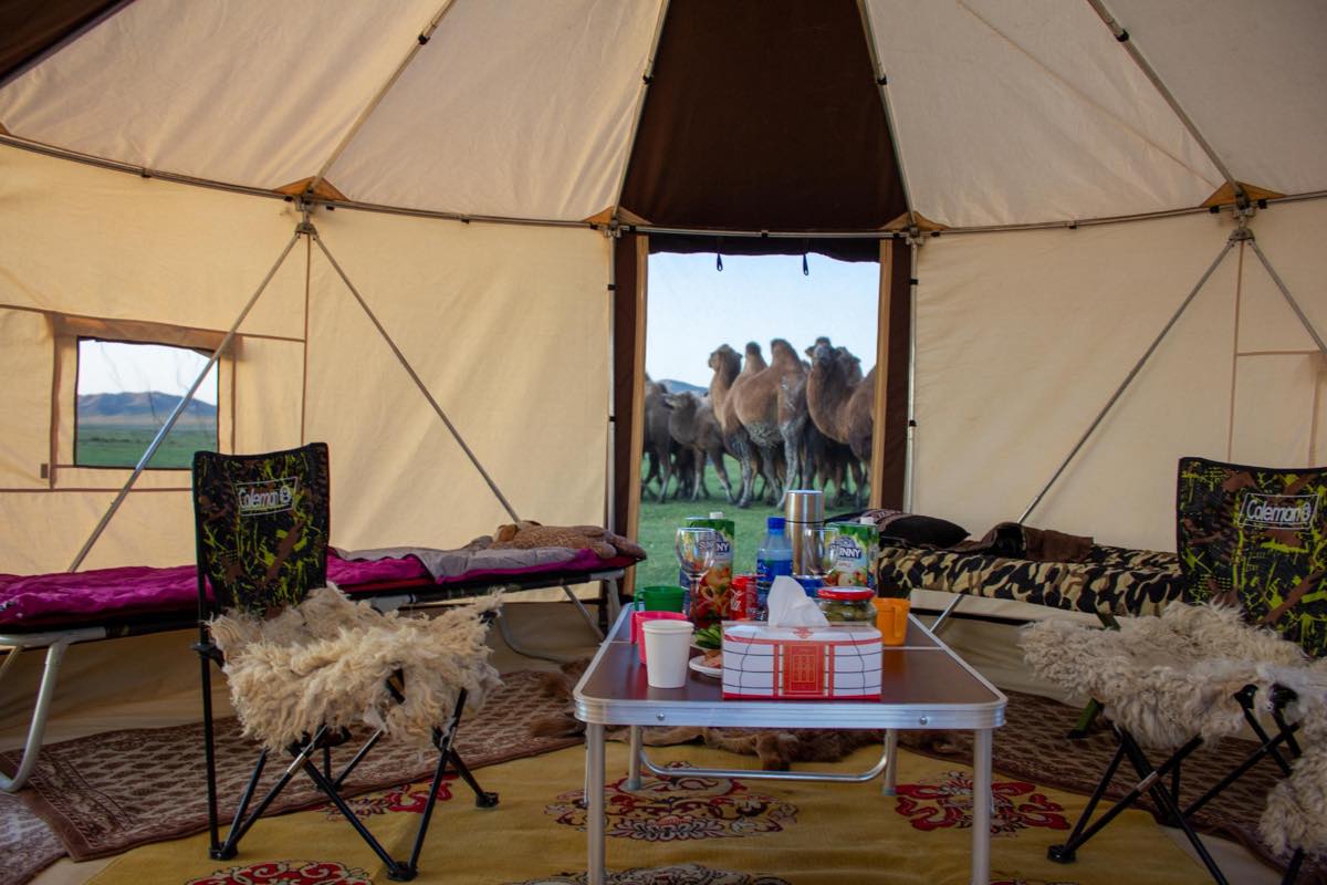 モンゴル国モンゴルのゲル モンゴルテント