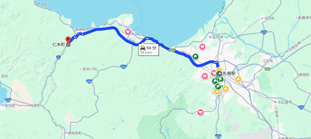 JR仁木駅＠函館線 : えきめぐりすとの各駅探訪
