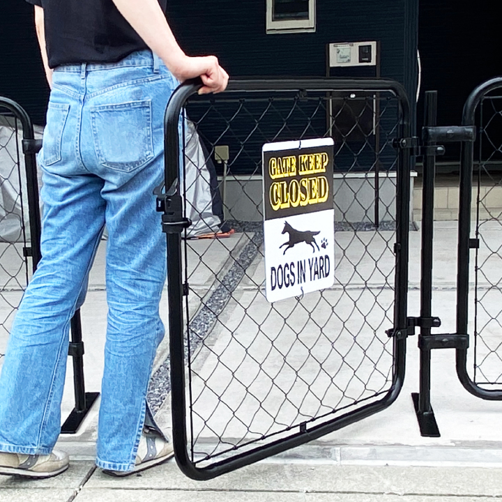 アメリカンフェンス 1200×900mm Mサイズ ブラック