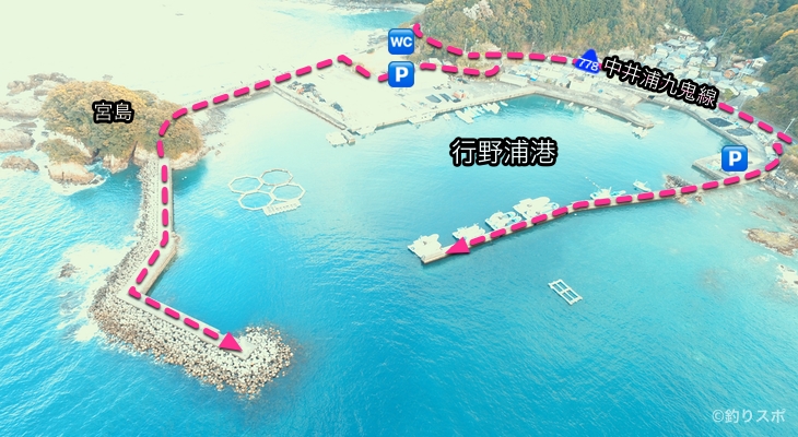 尾鷲港 紀東エギングポイント近畿でエギング