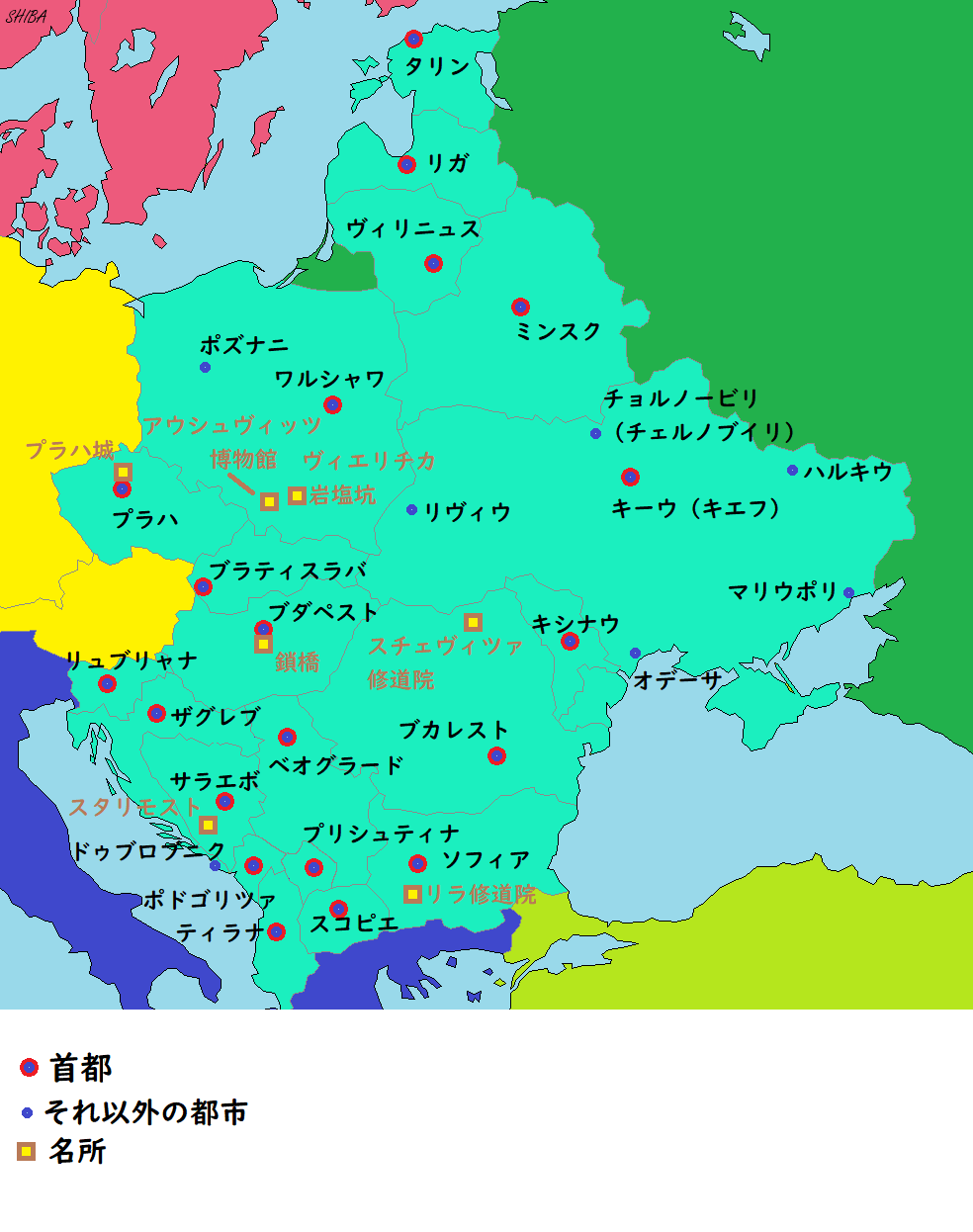 ヨーロッパとは？全54国のヨーロッパの国一覧 - 社会人の教科書