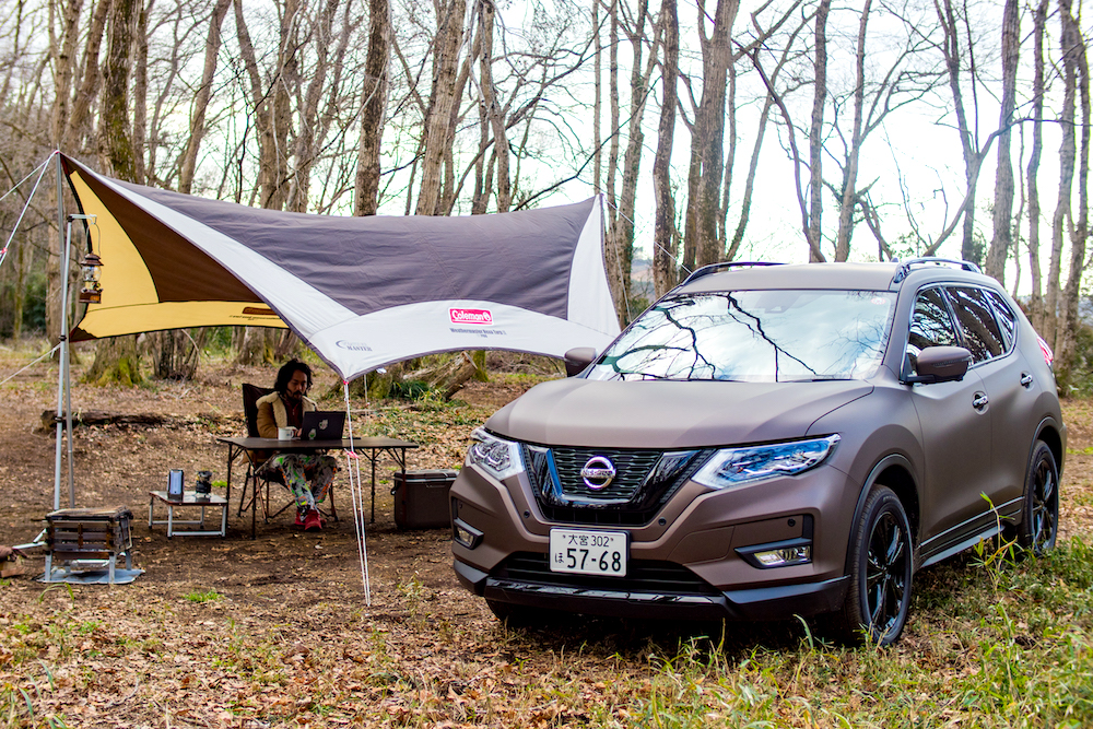 しょうパパのフォトギャラリー「2018年 初キャンプ ファミリーオートキャンプ場そうり①」日産
