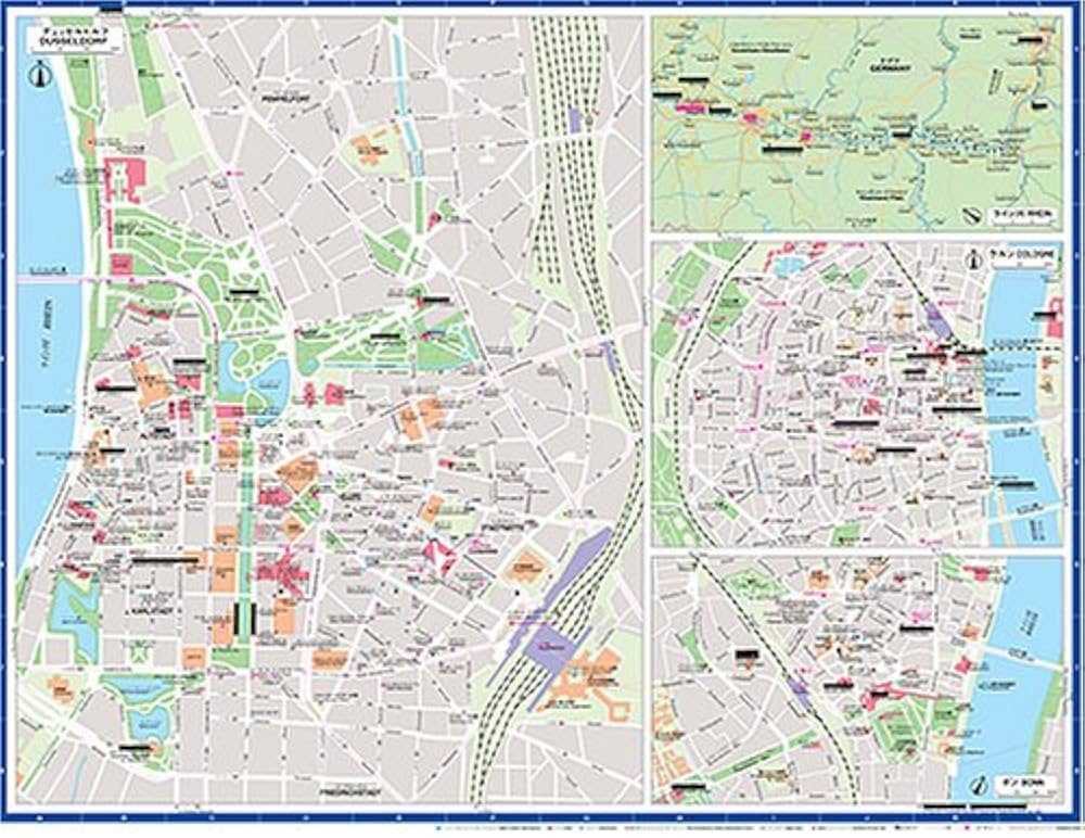 ドイツ観光マップ-観光マップはドイツの都市 西ヨーロッパのヨーロッパ