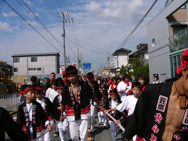 大工方目線 大西小路だんじり祭2022 参加型