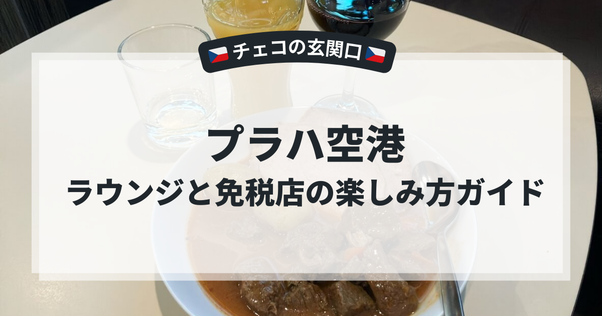 初めて1人でヨーロッパ‼︎ ４ チェコ編１プラハ空港から市内へ │