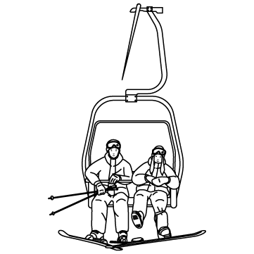 スキー場 リフトイラスト無料イラスト・フリー素材なら「イラストAC」