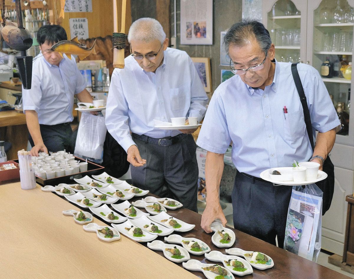 九頭竜川アラレガコ、新メニューに 福井や永平寺町の5店が試食会：中日新聞Web